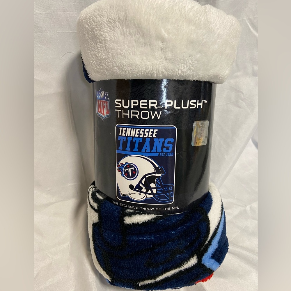 Tennessee Titans Super Plush Throw NWT
